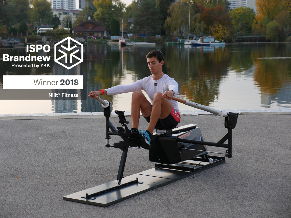 The most relistic rowing machine on the market has been awarded the prestigious ISPO Brandnew award for its ultra realistic rowing feeling.