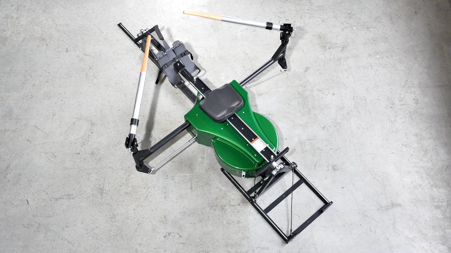Most realistic indoor rower BIOROWER Pro in custom color Pearl Green (MY2024)