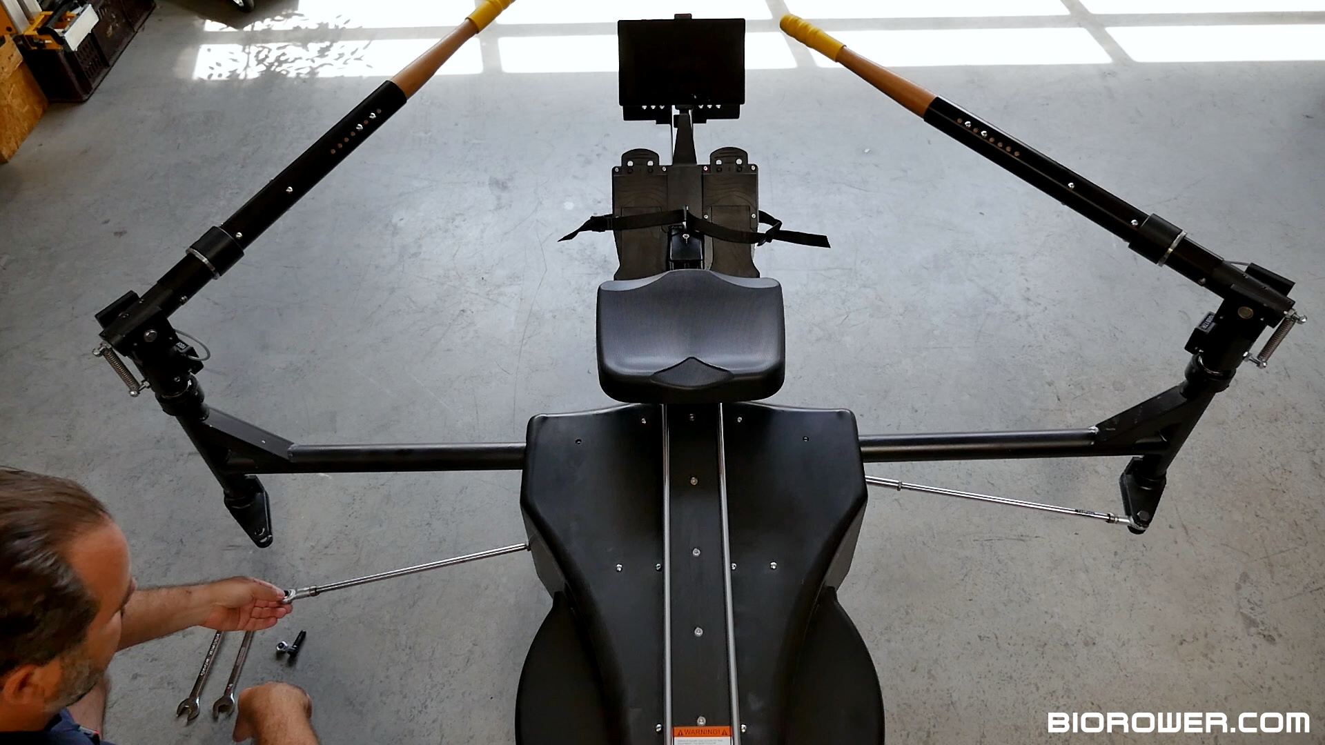 Servicing a BIOROWER is quick and easy.